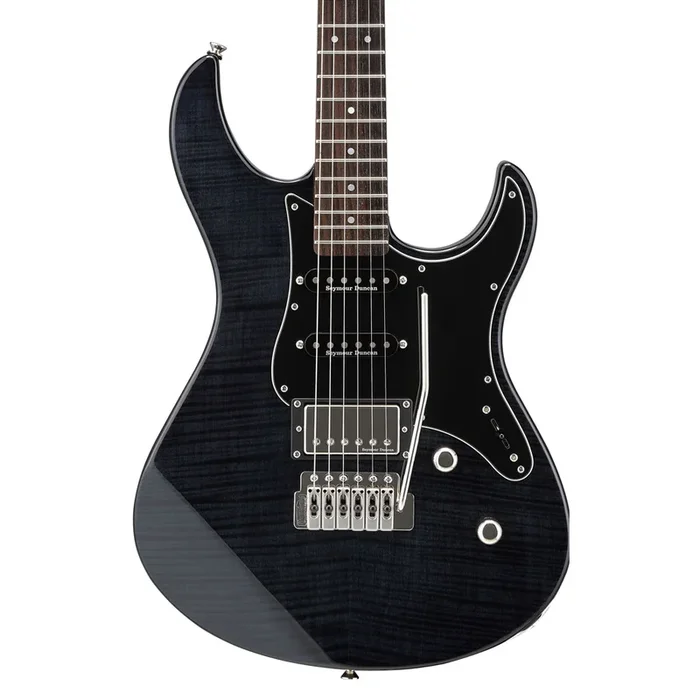 Yamaha PAC612VIIFM Pacifica Electric Guitar – Translucent Black