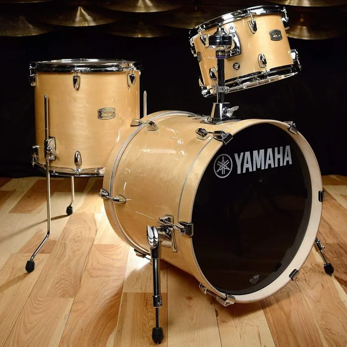 Yamaha Stage Custom Birch Bebop 12/14/18 3pc. Drum Kit Natural Wood