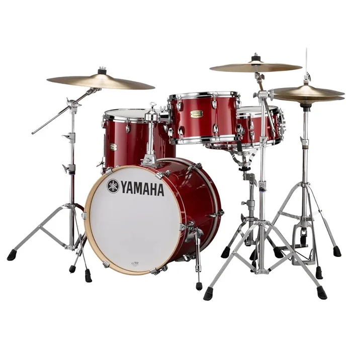 Yamaha Stage Custom Birch Bebop 12/14/18 3pc Kit Cranberry Red