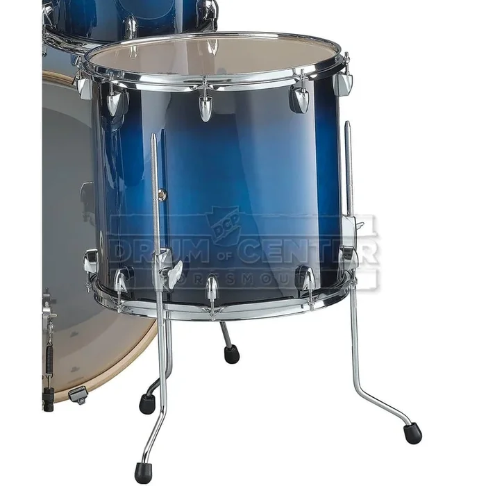 Yamaha Stage Custom Birch Floor Tom 18×16 Deep Blue Sunburst