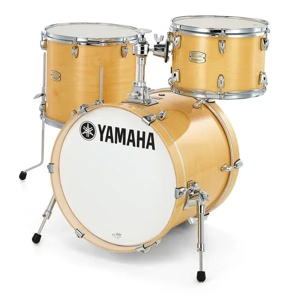 Yamaha Stage Custom Bop Drum Kit with Crosstown Hardware – Natural Wood