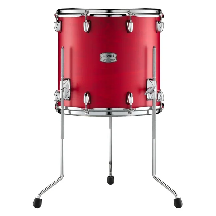 Yamaha Tour Custom Maple Floor Tom 16×15 Candy Apple Satin