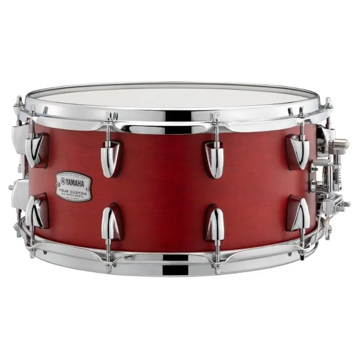 Yamaha Tour Custom Maple Snare Drum 14×6.5 Candy Apple Satin