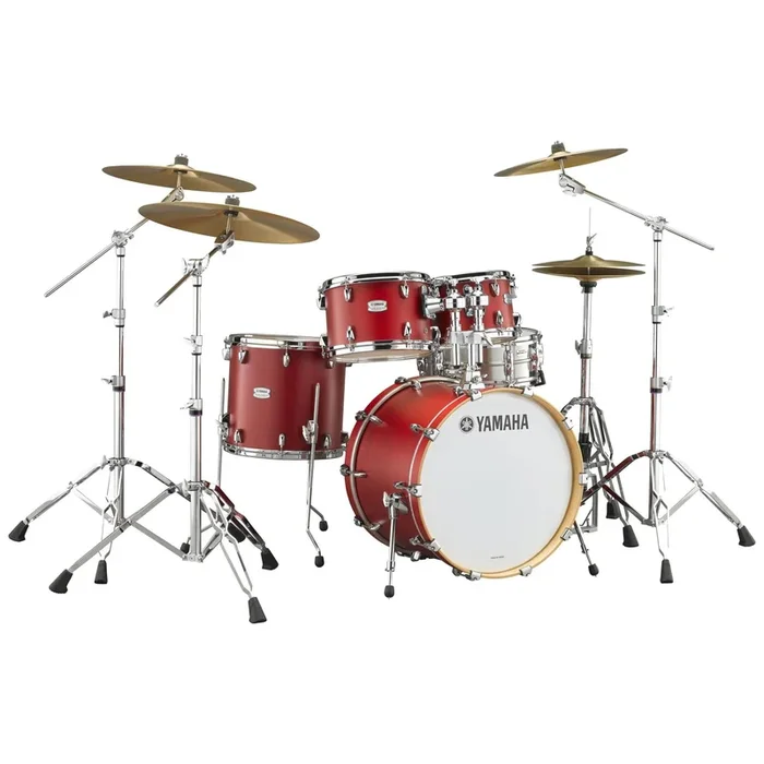 Yamaha Tour Maple Custom 4-Piece Shell Package – Candy Apple Satin