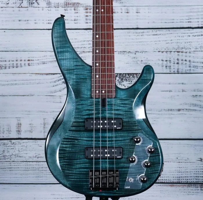 Yamaha TRBX604FM 4str Bass | Indigo Blue