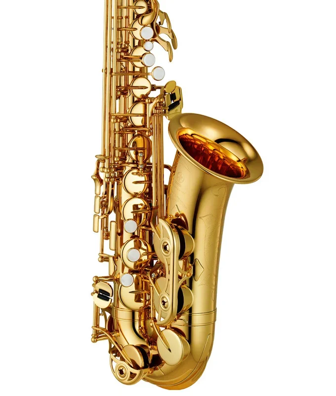 Yamaha YAS-480 Intermediate Eb Alto Saxophone – Gold Lacquered