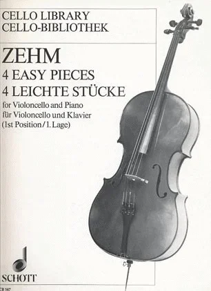 Zehm, Friedrich: 4 Easy Pieces (cello & piano)