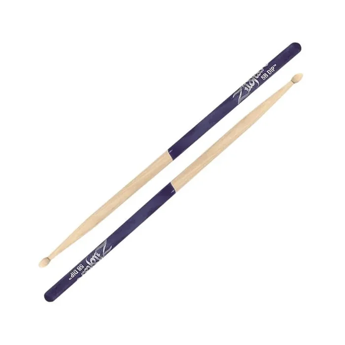 Zildjian 5BWP Drumsticks – Purple Dip – 5B