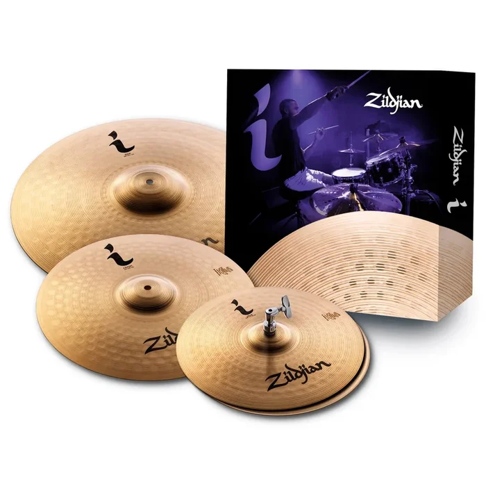 Zildjian – I Standard Gig Cymbal Pack – 14″ HiHats, 16″ Crash, 20″ Ride