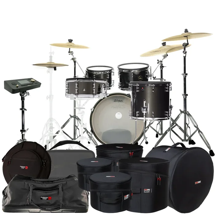 Zildjian ALCHEM-E Gold EX Electronic Drum Kit CARRY BAG KIT