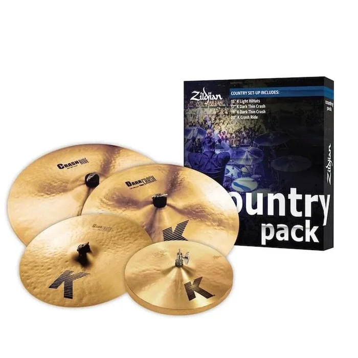 Zildjian K Country Cymbal Pack 15/17/19/20