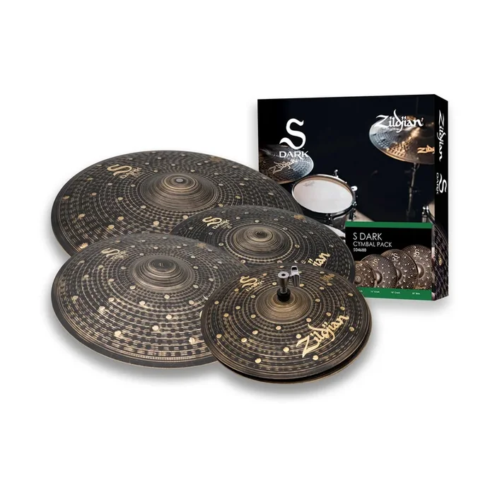 Zildjian S Dark 4-piece Cymbal Pack