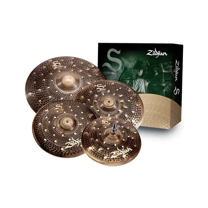 Zildjian S Series Dark Cymbal Set – 14″ 16″ 18″ 20″
