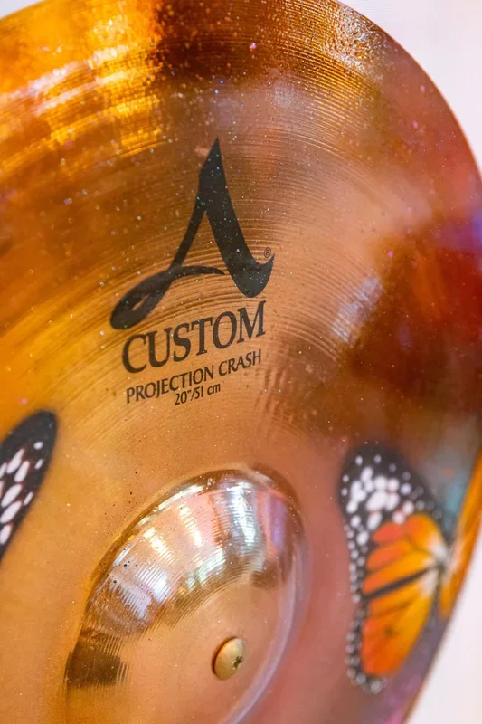 ZILDJIAN X RISK LTD ED ORIG CYMBAL ART