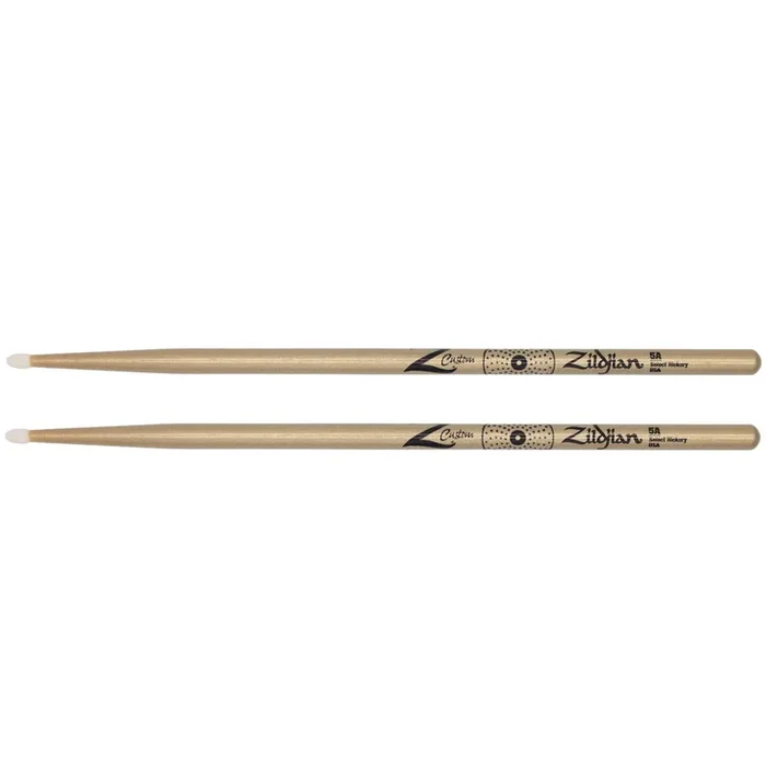 Zildjian Z Custom Limited Edition Drum Sticks 5A Gold Chroma, Nylon Tip