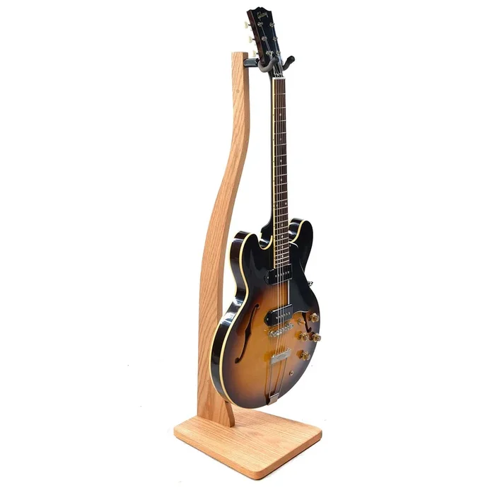 Zither Guitar Stand Red Oak