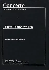 Zwilich, Ellen Taaffe: Violin Concerto (violin & piano)