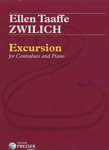 Zwilich: Excursion (bass & piano) Presser